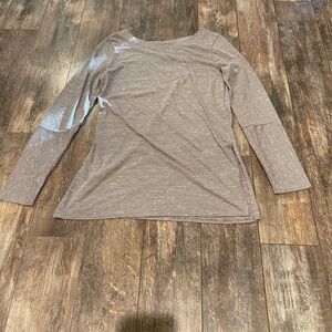 Prana Women's Long Sleeve Top in Brown